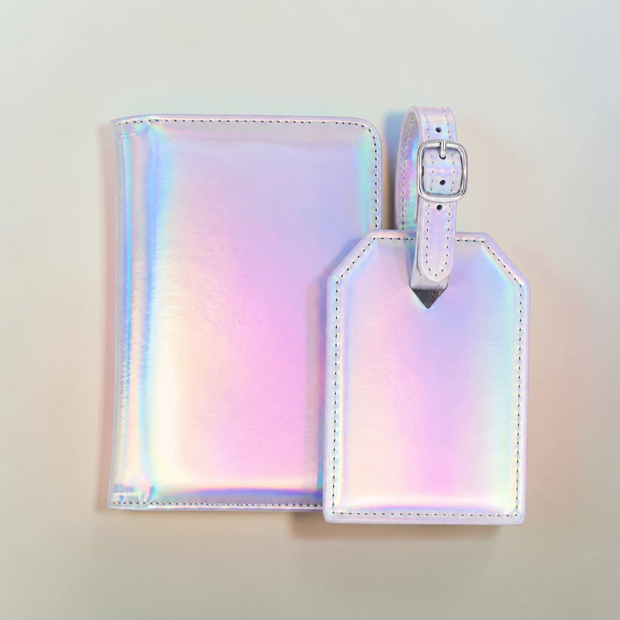 Personalized Travel Gift Set – RFID Passport Wallet & Luggage Tag