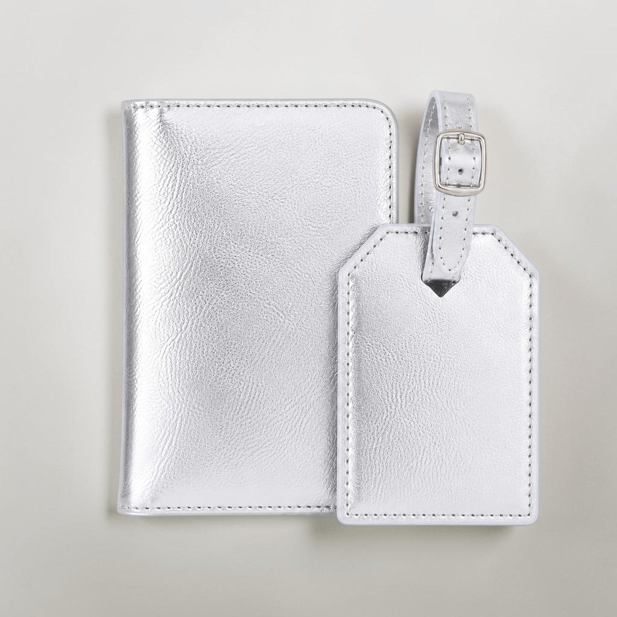 Personalized Travel Gift Set – RFID Passport Wallet & Luggage Tag